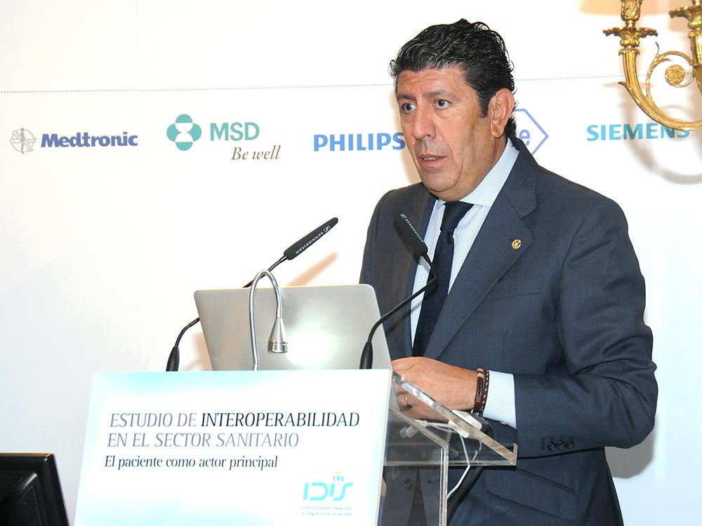 Manuel Vilches presentó el modelo de interoperabilidad de IDIS