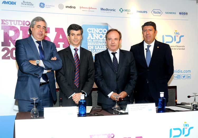 Foto de familia de los ponentes de la Jornada de presentación del estudio RESA 2016