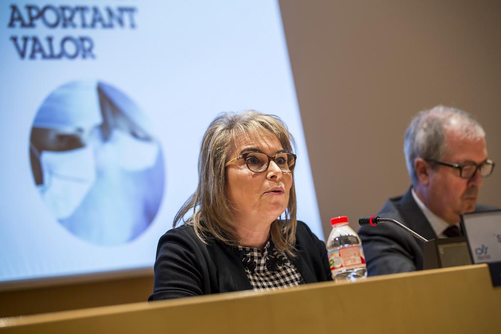 Mesa inaugural de la Jornada de Sanidad Privada en Cataluña