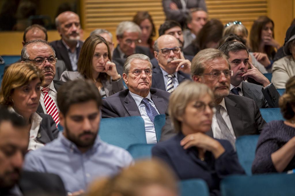 Asistentes a la jornada de sanidad privada en Cataluña 