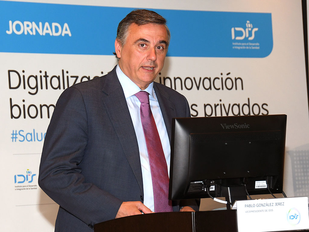 D. Pablo González Jerez (Vicepresidente de IDIS) en la clausura de la Jornada