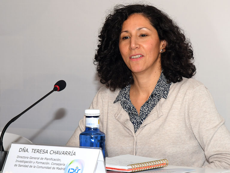 Teresa Chavarría (Consejería de Sanidad de Madrid)