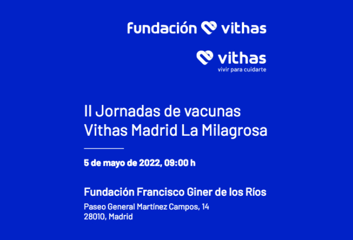 II Jornadas de vacunas Vithas Madrid La Milagrosa