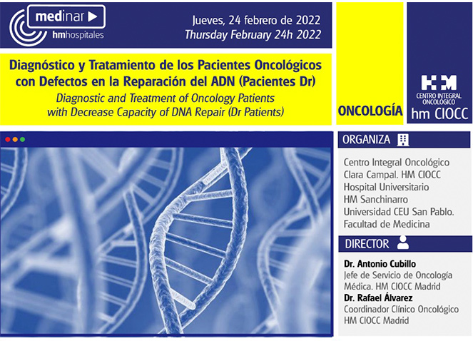 Diagnóstico y Tratamiento de los Pacientes Oncológicos con Defectos en la Reparación del ADN (Pacientes Dr)