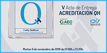 V Acto de Entrega Acreditación QH